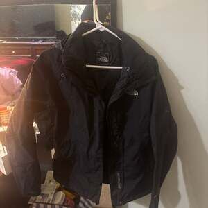 The North Face Hyvent Triclimate 3-in-1 Waterproof Hooded Jacket Black